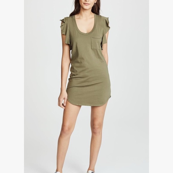 PAM & GELA Dress Flutter Sleeve Freedom Suze Large - Picture 9 of 13